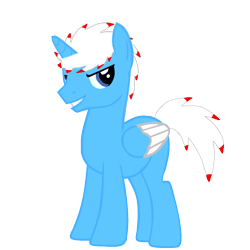 Size: 2000x2000 | Tagged: safe, artist:imperial_crest, oc, oc only, oc:imperial crest, alicorn, 2020 community collab, alicorn oc, derpibooru community collaboration, fixed, male, revamp, simple background, solo, stallion, transparent background, young