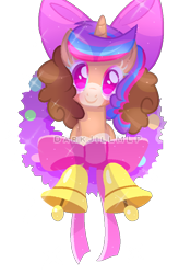 Size: 592x900 | Tagged: safe, artist:darkjillmlp123, oc, oc:sweet hearts, pony, unicorn, base used, christmas wreath, female, mare, simple background, solo, transparent background, wreath