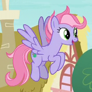 Size: 185x185 | Tagged: safe, screencap, pegasus, pony, the last problem, background pony, cropped, female, flying, lavender lily, mare