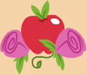 Size: 87x75 | Tagged: safe, screencap, apple rose, apple family reunion, cropped, cutie mark, cutie mark only, no pony, solo