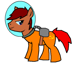 Size: 478x415 | Tagged: safe, artist:plantman, oc, oc only, oc:cosmonaut, pony, solo