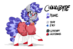 Size: 6000x4000 | Tagged: safe, artist:flutterthrash, oc, oc:cinnabyte, pony, clothes, cute, dork, dress, gala dress, reference sheet