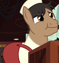 Size: 1015x1080 | Tagged: safe, screencap, earth pony, pony, the last problem, cropped, puff pastry, solo
