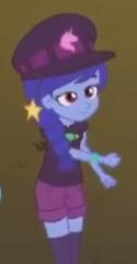 Size: 125x240 | Tagged: safe, screencap, space camp (character), better together, equestria girls, cropped, dancing, hat