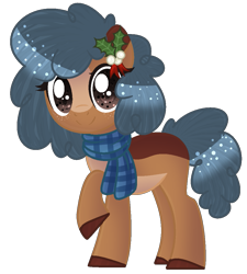 Size: 949x1053 | Tagged: safe, artist:rukemon, oc, oc:blueberry, earth pony, pony, base used, clothes, female, mare, scarf, simple background, solo, transparent background