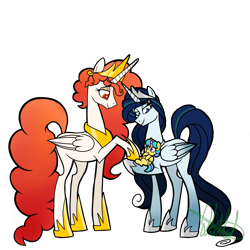 Size: 6000x6000 | Tagged: safe, artist:chelseawest, oc, oc only, oc:moonshine, oc:solstice, alicorn, pony, absurd resolution, baby, baby pony, female, mare, simple background, transparent background