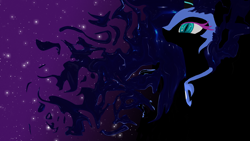 Size: 1920x1080 | Tagged: safe, artist:feuerrader-nmm, nightmare moon, pony, 3d, mmd, photoshop, solo