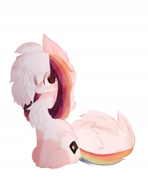 Size: 1600x1922 | Tagged: safe, artist:little-sketches, oc, oc:ayaka, earth pony, pony, alternate design, female, mare, ponified, simple background, solo, species swap, white background