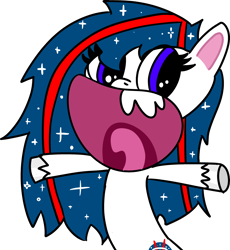 Size: 2820x3063 | Tagged: safe, artist:poniidesu, oc, oc only, oc:nasapone, earth pony, pony, my little pony: pony life, /mlp/, absurd resolution, nasa, simple background, smiling, solo, transparent background