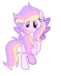 Size: 1648x2028 | Tagged: safe, artist:thesmall-artist, oc, pegasus, pony, magical lesbian spawn, offspring, parent:rainbow dash, parent:twilight sparkle, parents:twidash, simple background, solo, transparent background, two toned wings