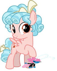 Size: 462x580 | Tagged: safe, edit, cozy glow, seabreeze, breezie, pegasus, pony, abuse, bow, murder, smashing, smiling