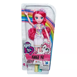 Size: 800x800 | Tagged: safe, pinkie pie, better together, equestria girls, brushable, clothes, doll, equestria girls logo, shirt, skirt, toy