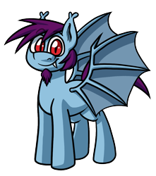 Size: 911x1030 | Tagged: safe, artist:alittleofsomething, oc, oc only, pony, vampire, vampony, 2020 community collab, bat wings, derpibooru community collaboration, digital art, fangs, simple background, solo, transparent background, wings