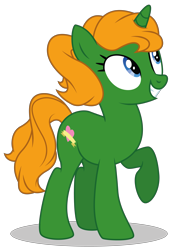 Size: 3769x5367 | Tagged: safe, artist:dragonchaser123, oc, oc only, oc:edna triac, pony, female, mare, raised hoof, simple background, solo, transparent background, vector