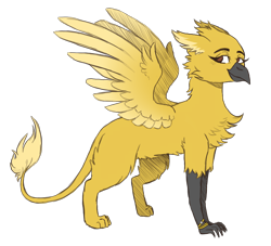 Size: 2200x2000 | Tagged: safe, artist:kikirdcz, oc, griffon, female, simple background, solo, transparent background