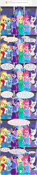 Size: 800x3725 | Tagged: safe, artist:flash equestria photography, derpibooru import, applejack, fluttershy, pinkie pie, rainbow dash, rarity, twilight sparkle, anthro, cannibalism, comic, implied cannibalism, mane six, show accurate anthro