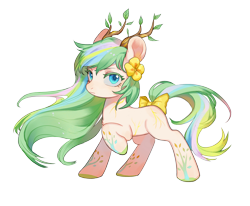 Size: 1700x1400 | Tagged: artist needed, source needed, safe, alternate version, oc, oc only, earth pony, pony, 2020 community collab, bowtie, derpibooru community collaboration, female, horns, looking at you, mare, simple background, solo, transparent background