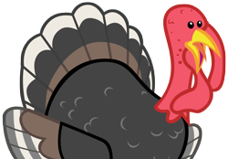 Size: 1072x745 | Tagged: safe, artist:andoanimalia, derpibooru import, bird, turkey, vector