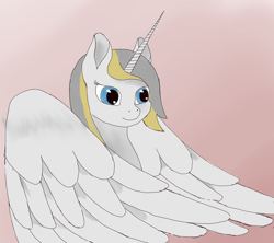 Size: 1800x1600 | Tagged: safe, artist:inanimatelotus, oc, oc:starsong, alicorn, pony, alicorn oc, solo, wings