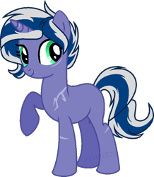 Size: 600x689 | Tagged: safe, artist:t-aroutachiikun, oc, oc:moonlit gleam, pony, unicorn, base used, female, mare, simple background, solo, transparent background