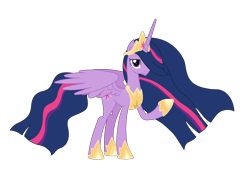 Size: 2500x1770 | Tagged: safe, artist:creepers4, princess twilight 2.0, twilight sparkle, twilight sparkle (alicorn), alicorn, pony, the last problem, simple background, solo, transparent background