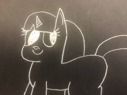 Size: 4032x3024 | Tagged: safe, artist:undeadponysoldier, oc, oc only, oc:echristian, pony, black and white, charcoal drawing, grayscale, monochrome, outlines only, solo, traditional art