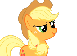 Size: 1494x1079 | Tagged: safe, derpibooru import, edit, edited screencap, screencap, applejack, earth pony, pony, apple family reunion, background removed, png, simple background, solo, transparent background