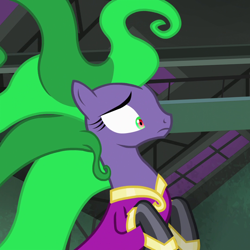 Size: 1080x1080 | Tagged: safe, screencap, mane-iac, pony, power ponies (episode), cropped, female, mare, solo