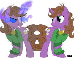 Size: 3500x2730 | Tagged: safe, artist:sixes&sevens, pony, unicorn, alternate cutie mark, blaze (coat marking), clothes, coat, cravat, doctor who, eighth doctor, male, mind control, ponified, possession, simple background, stallion, transparent background, zagreus