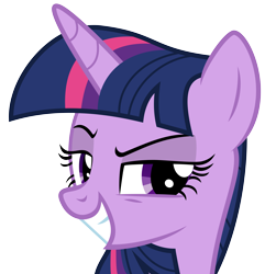 Size: 8675x9000 | Tagged: safe, artist:korsoo, twilight sparkle, twilight sparkle (alicorn), alicorn, pony, absurd resolution, bust, cute, determined, female, mare, simple background, smiling, solo, transparent background, twiabetes, vector