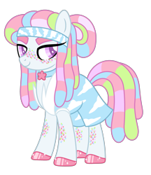 Size: 2585x2997 | Tagged: safe, artist:magicdarkart, oc, oc only, oc:calming spring, earth pony, pony, bandana, bedroom eyes, choker, clothes, dreadlocks, dressing gown, female, freckles, mare, multicolored hair, robe, simple background, solo, transparent background, unshorn fetlocks