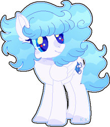 Size: 326x376 | Tagged: safe, artist:kurosawakuro, artist:selenaede, oc, pegasus, pony, base used, female, simple background, transparent background