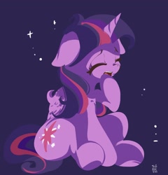 Size: 1966x2048 | Tagged: safe, artist:tohupo, twilight sparkle, twilight sparkle (alicorn), alicorn, pony, eyes closed, female, floppy ears, mare, solo, yawn