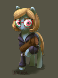 Size: 600x800 | Tagged: safe, artist:lachtaube, pony, log lady, margaret lanterman, ponified, twin peaks