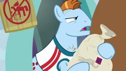 Size: 1920x1080 | Tagged: safe, screencap, pony, the point of no return, power jerk, solo