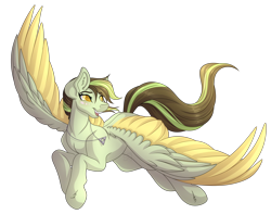 Size: 4602x3630 | Tagged: safe, artist:amazing-artsong, oc, oc:akane, pegasus, pony, female, high res, mare, simple background, solo, transparent background, two toned wings, wings