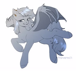 Size: 3285x3107 | Tagged: safe, artist:helemaranth, oc, bat pony, pony, bat pony oc, solo