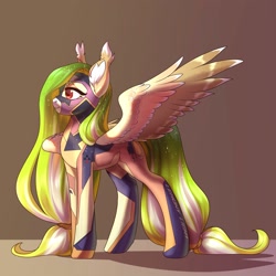 Size: 3000x3000 | Tagged: safe, artist:helemaranth, artist:skitsroom, oc, oc:lemony light, pegasus, pony, collaboration, clothes, flight suit, solo