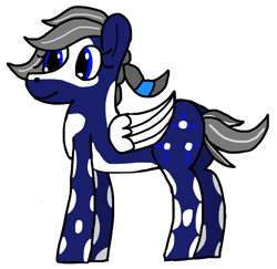 Size: 1280x1243 | Tagged: safe, artist:nutking, oc, oc only, oc:scatterline, pegasus, pony, female, mare, simple background, solo, transparent background