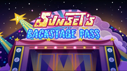 Size: 1920x1080 | Tagged: safe, screencap, better together, equestria girls, sunset's backstage pass!, title card