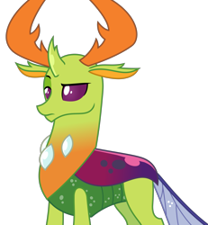 Size: 3119x3375 | Tagged: safe, artist:sketchmcreations, thorax, changedling, changeling, uprooted, cute, doubt, king thorax, raised eyebrow, simple background, solo, thorabetes, thorax is not amused, transparent background, vector