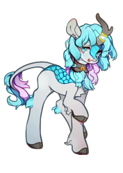 Size: 750x1061 | Tagged: safe, oc, oc only, oc:rainbowglimmer, kirin, 2020 community collab, derpibooru community collaboration, female, kirin oc, simple background, solo, transparent background