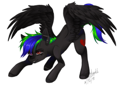 Size: 808x603 | Tagged: safe, artist:huirou, oc, oc:ari, pegasus, pony, female, mare, simple background, solo, transparent background