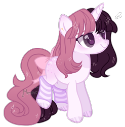 Size: 1280x1296 | Tagged: safe, artist:moon-rose-rosie, artist:ponies-bases, oc, oc only, oc:valentina, pony, unicorn, base used, bow, clothes, female, filly, freckles, simple background, socks, striped socks, tail bow, teenager, transparent background, white outline