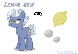 Size: 1280x887 | Tagged: safe, artist:elementbases, artist:mlplover0711, oc, oc only, oc:lemon sew, earth pony, pony, annoyed, base used, crack ship offspring, cutie mark, female, parent:limestone pie, parent:pokey pierce, parents:limepierce, solo