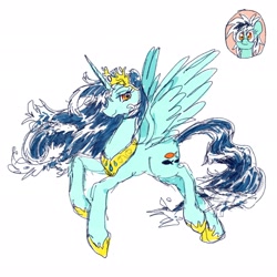 Size: 2048x2048 | Tagged: safe, artist:chromis viridis, oc, oc:chromis viridis, alicorn, alicorn oc