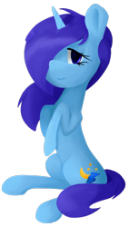 Size: 908x1600 | Tagged: safe, artist:alicorn-without-horn, oc, oc only, pony, unicorn, 2020 community collab, derpibooru community collaboration, hair over one eye, simple background, solo, transparent background