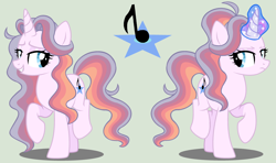 Size: 3872x2296 | Tagged: safe, artist:loveedovey, oc, oc:bellissima stella, pony, unicorn, female, magic, mare, simple background, solo