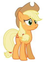 Size: 5228x7287 | Tagged: safe, artist:estories, applejack, earth pony, pony, absurd resolution, simple background, solo, transparent background, vector