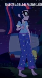 Size: 734x1357 | Tagged: safe, screencap, sci-twi, twilight sparkle, better together, equestria girls, sunset's backstage pass!, barefoot, clothes, cropped, feet, pajamas, ponytail